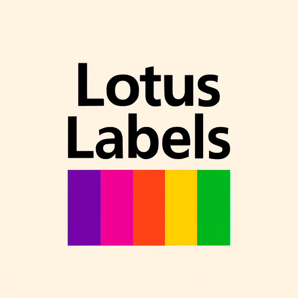 Lotus A4 ST4 Labels – 4 Labels per Sheet – 100 Sheets Pack (400 Labels)