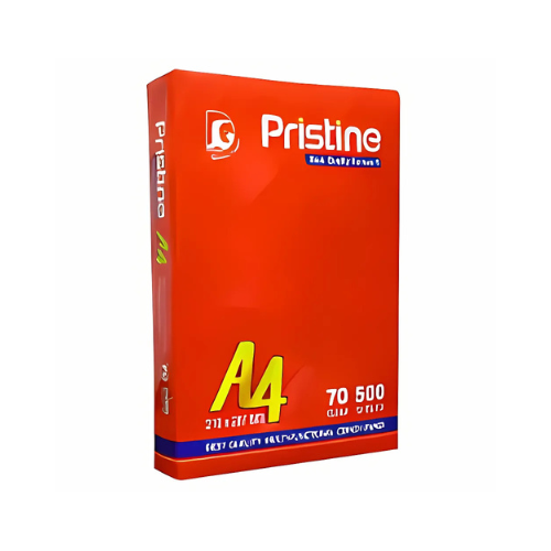 Pristine A4 Paper 70 GSM – Pack of 10 Reams | High Quality Printing & Copier Paper