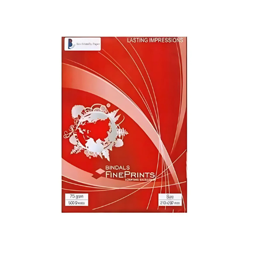 Bindal A4 Printer Paper 75 GSM | Pack of 10 | High-Quality Printing Solution