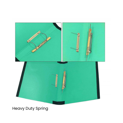 Heavy Spring File | Premium Pack of 12 | Special Cobra File | Side Cloth Binding