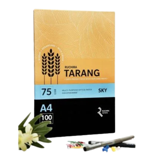 Tarang A4 Colour Paper 75 GSM – Blue | Pack of 5 Reams